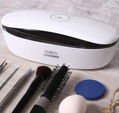 UV Sterilization box for sanitizing manicure, pedicure, and salon tools